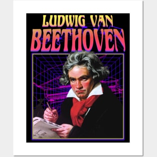 BEETHOVEN 80's Band Design Posters and Art